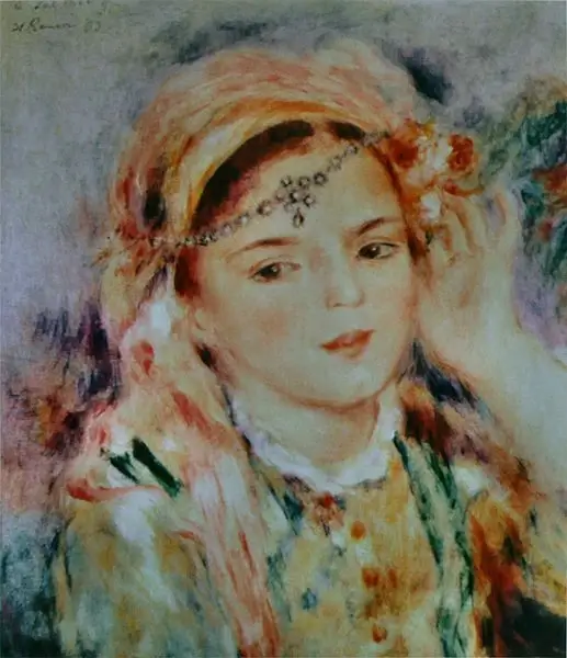 Auguste Renoir  Femme algerienne
